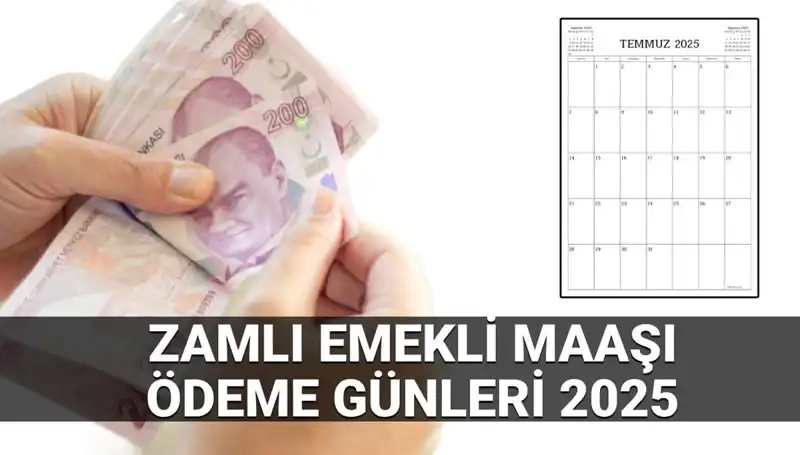 2025 Yılında Zamlı Emekli Maaşları Ödeme Günleri Açıklandı!