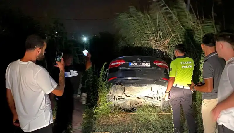 Dur İhtarına Uymayan Sürücü Dere Yatağına Düşerek Yakalandı!
