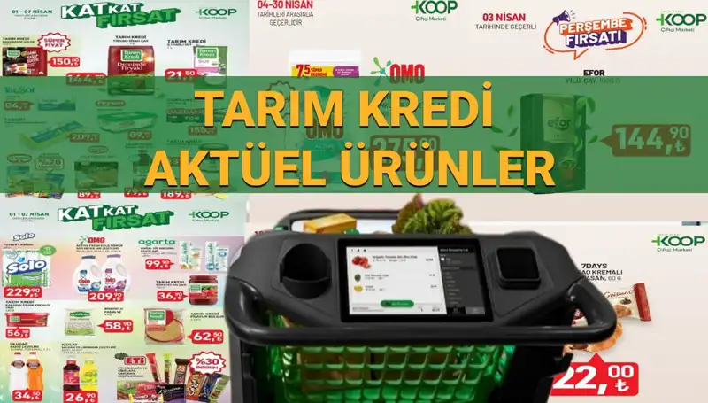 Tarım Kredi Marketleri'nde Nisan İndirimleri: Temizlik ve Kahvaltılık Ürünler Sizi Bekliyor!