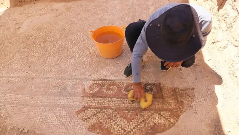 Mardin'de 1,500 Yıllık Mozaik Hayata Döndü: Tarihin Derinliklerine Yolculuk!