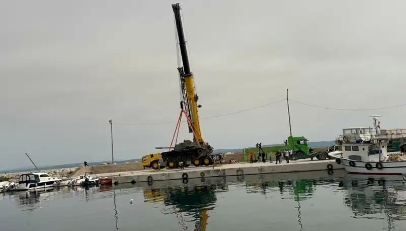 Saros Körfezi'nde Tarihi Bir Proje: Tank Batırma Operasyonu Başlıyor