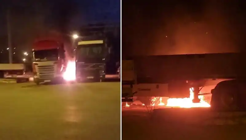 Park Halindeki Tırlara Eş Zamanlı Ateş Açıldı: Olayın Sebepleri Neler?