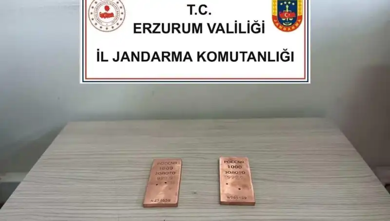 2 Kilo Sahte Külçe Altın Operasyonu: Sahtekarlar Yakalandı