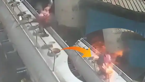 Sigara İçerken Tanker Kapağını Açmak Bomba Gibi Patlattı!