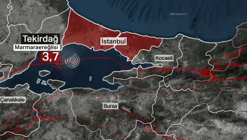 Marmara Denizi'nde Sarsıcı Deprem: 3,7 Büyüklüğündeki Sarsıntı Neleri Değiştirecek?