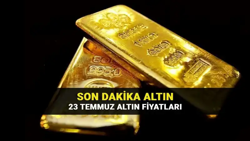 Güncel Altın Fiyatları: 23 Temmuz'da Gram ve Çeyrek Altın Ne Kadar?