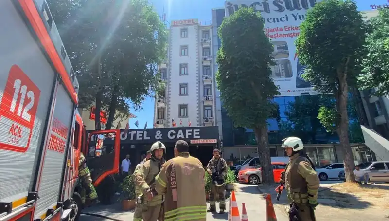 Fatih'teki Otel Yemekhanesinde Korkutan Yangın: Detaylar ve Gelişmeler