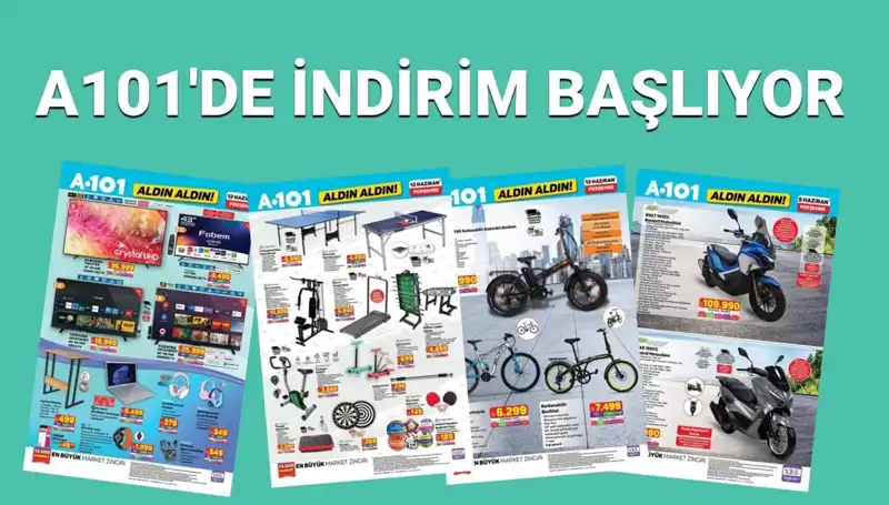 A101 12 Haziran Aktüel Kataloğu: Beyaz Eşya ve Elektronik Ürünler Geliyor!