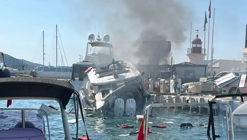 Bodrum'da Tekne Patlaması: Tatilcileri Şoke Eden Olay
