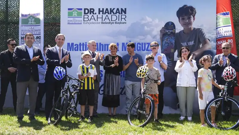 Bahçelievler'de Gençler İçin Yenilik: Mattia Ahmet Minguzzi Skate Parkı Açılışı Gerçekleşti