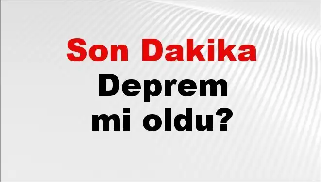 Kütahya'da Beklenmedik Deprem: Son Gelişmeler ve Ayrıntılar