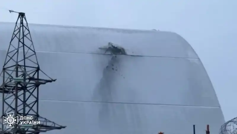 Rus İHA'sı Çernobil'de Hava Savunma Sistemi Testi İçin Deprem Yaratıyor